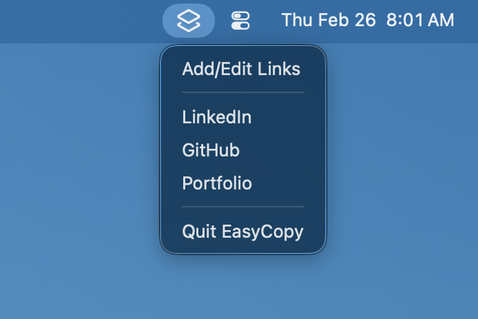 EasyCopy app screenshot